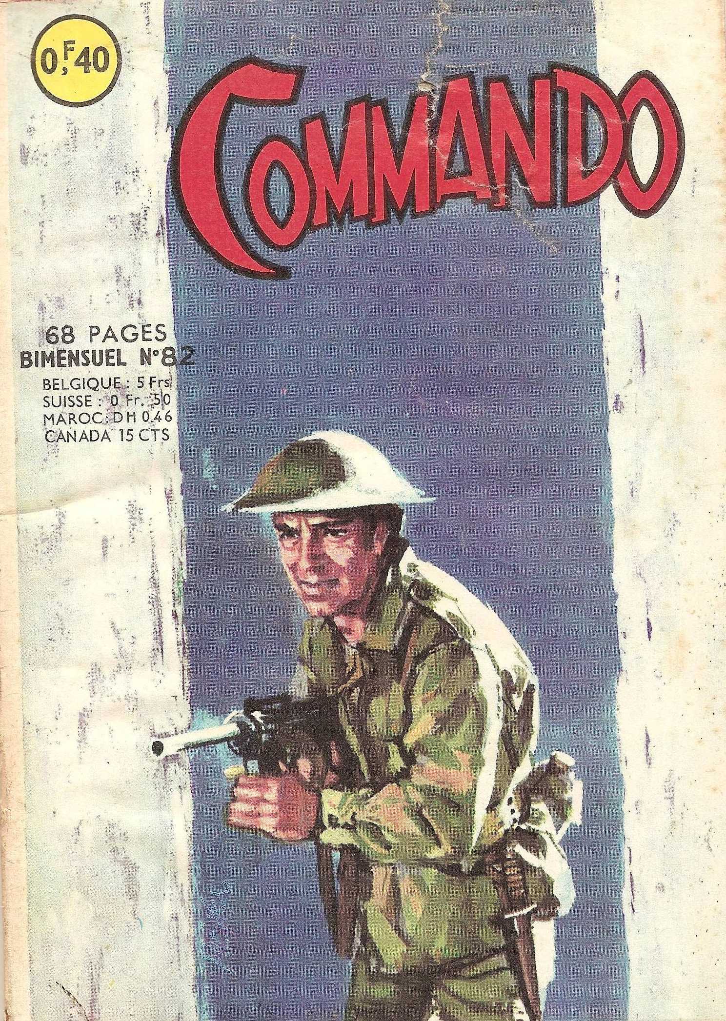 Scan de la Couverture Commando n 82